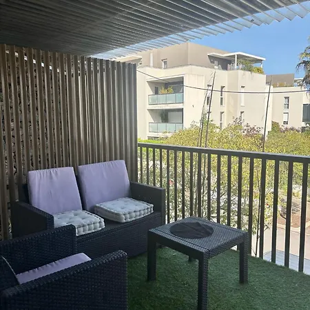 T2 Avec Terrasse A Proche Centre Lattes